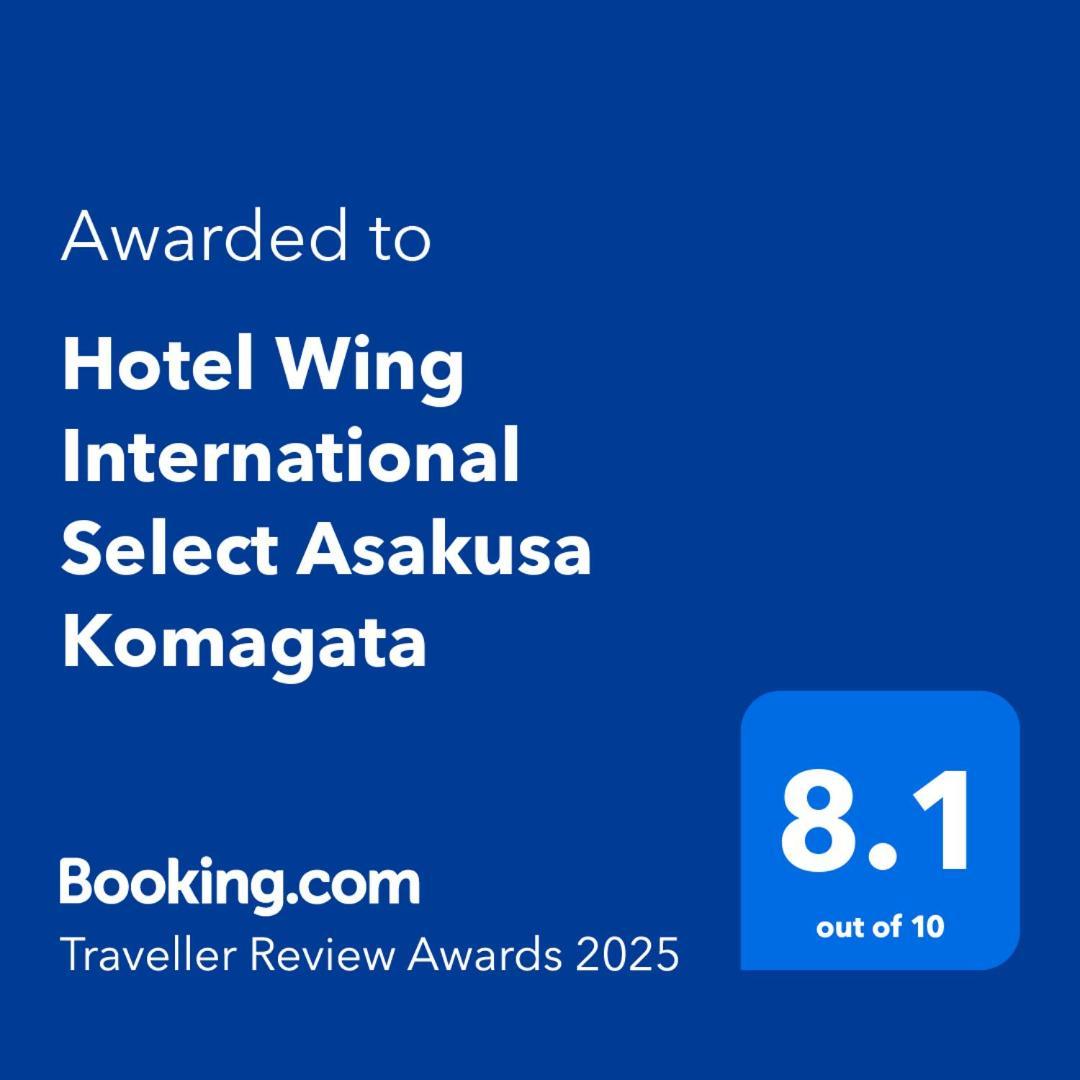 Hotel Wing International Select Asakusa Komagata Tokyo Ngoại thất bức ảnh